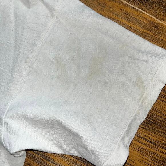 Weed High School Football 70s Russell Vintage Cropped T-shirt - Picture 5 of 5